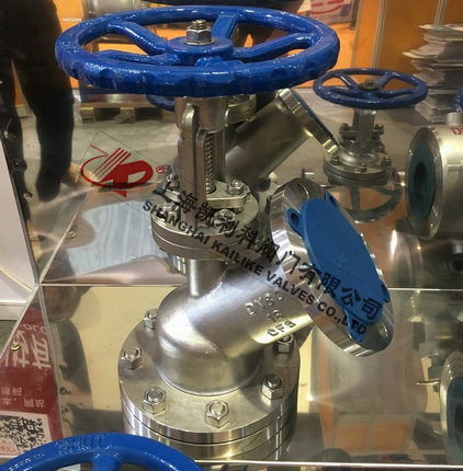 下展式放料阀实物图